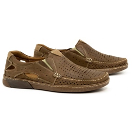 Olivier Leder Herrenschuhe 937MP braun 2