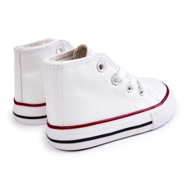 Kinder-High-Top-Sneaker, Weiß 3