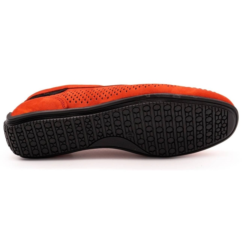 Polbut Herren Leder Loafer 2105P rot 1