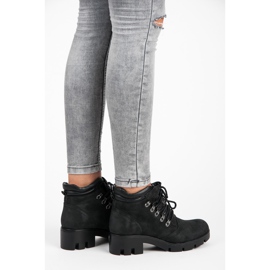 Vinceza Gebundene Wanderschuhe schwarz 1