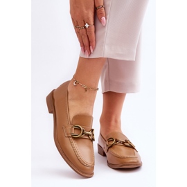 WS1 Klassische Damen-Loafer Braun Lorien 1