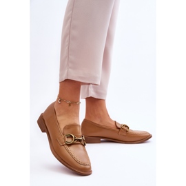 WS1 Klassische Damen-Loafer Braun Lorien 2