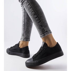 Beaupré-Sneaker aus schwarzem Stoff 2